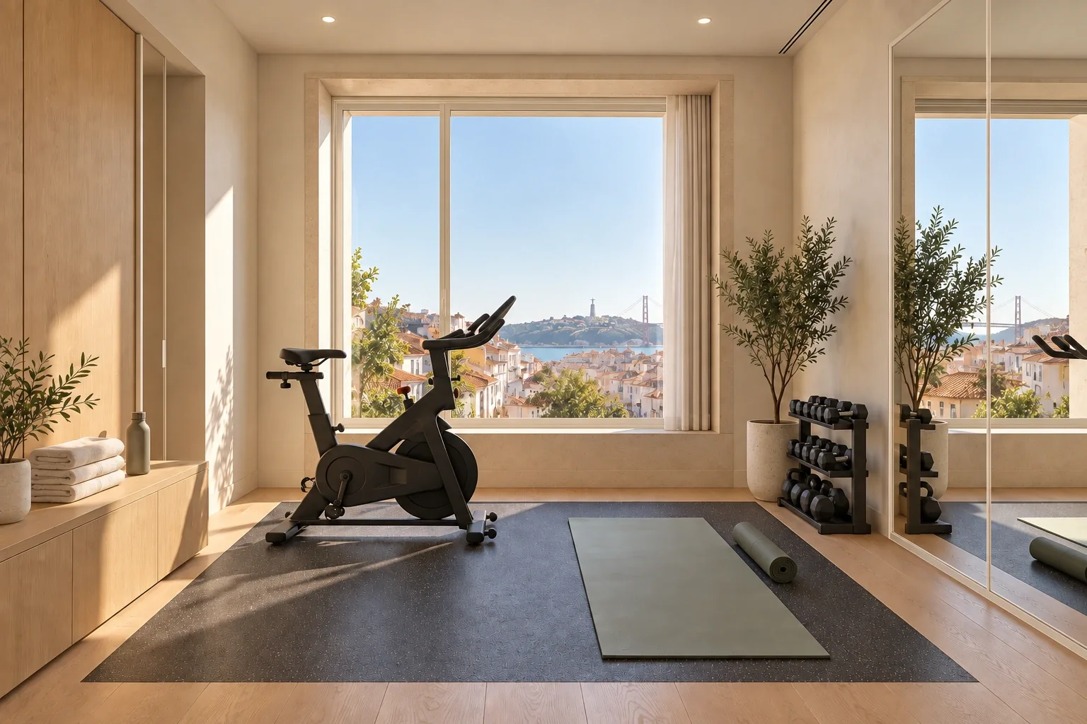 Gym — Casa Soglia conceptual visualization