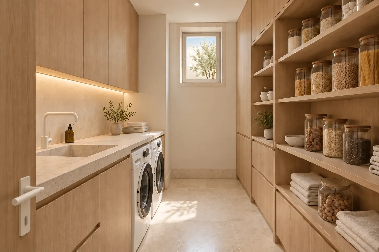 Utility / pantry — Casa Soglia conceptual visualization