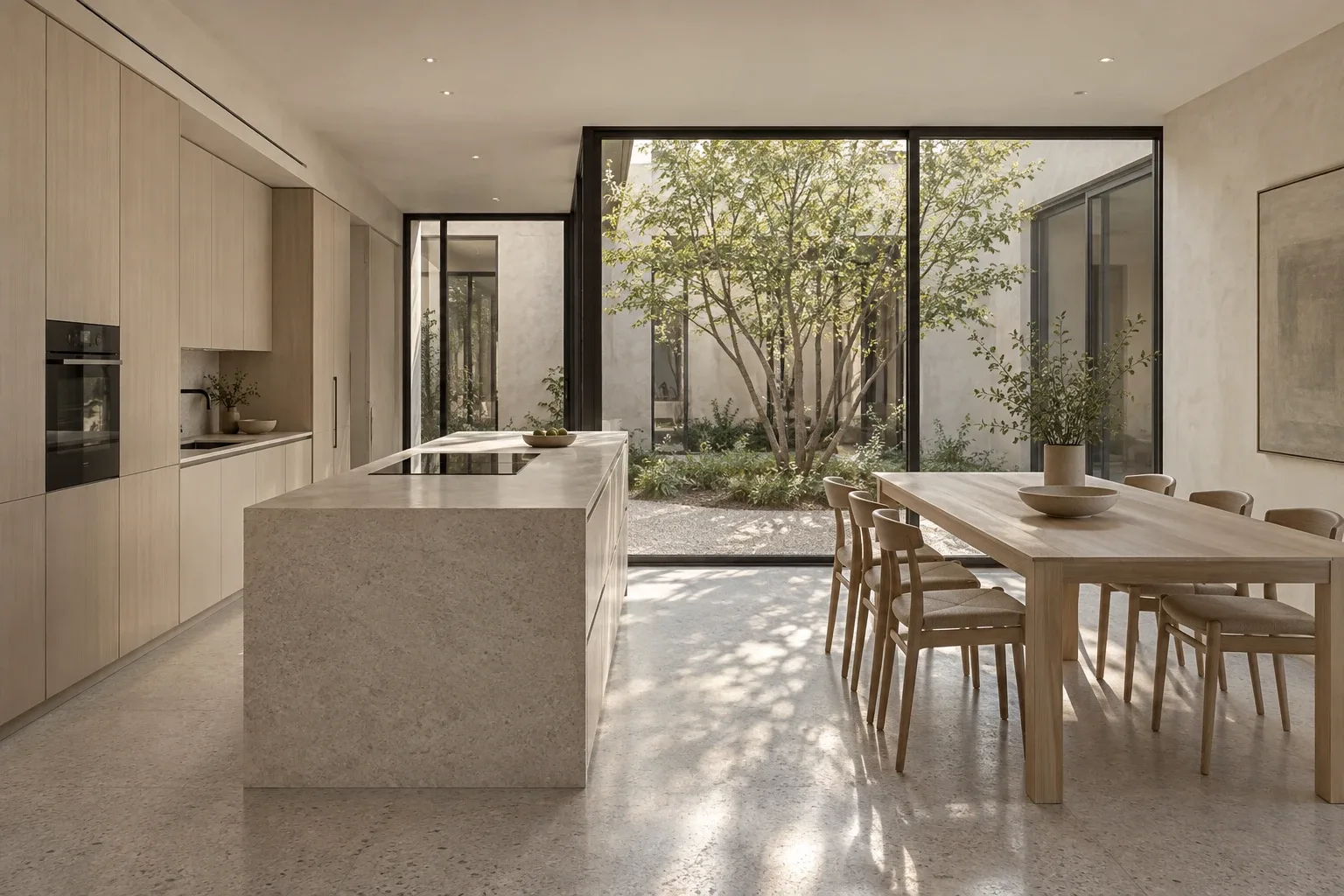 Kitchen and dining — CORTE LUCE conceptual visualization