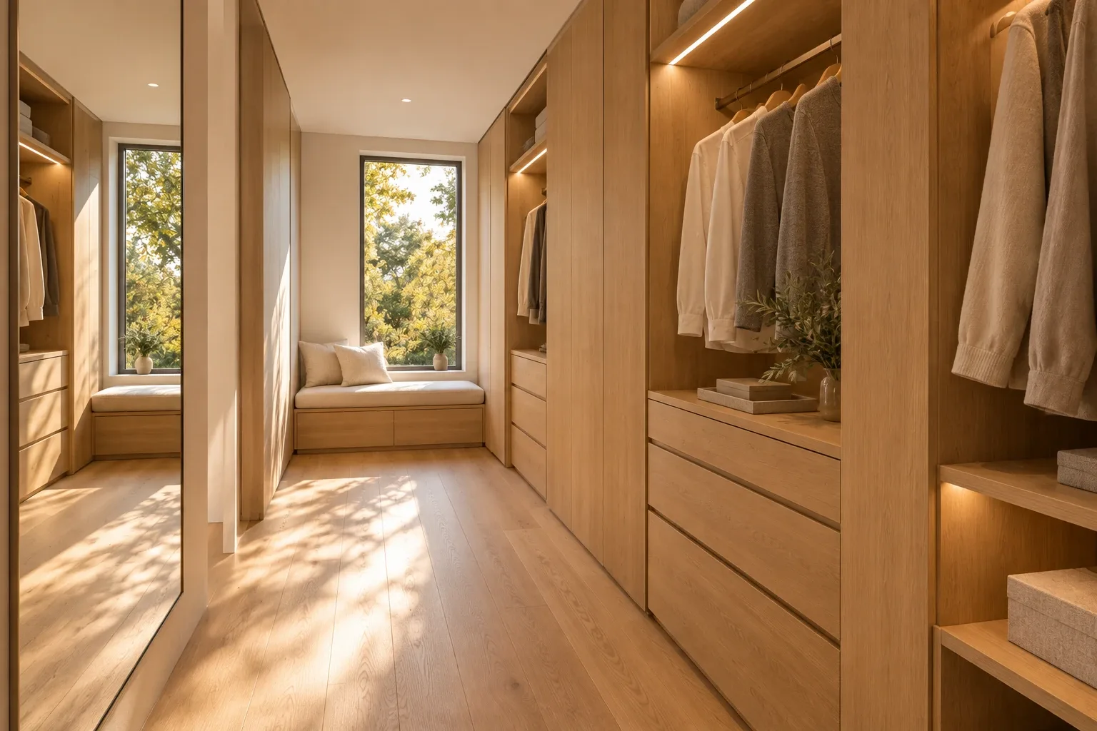 Dressing room — MAISON RUBAN conceptual visualization