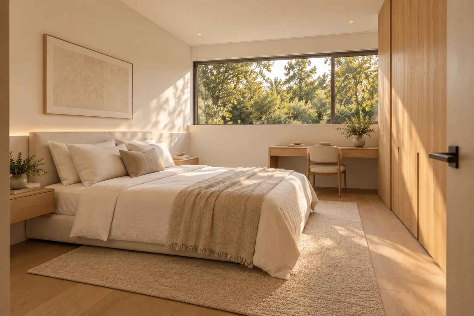 Guest bedroom — MAISON RUBAN conceptual visualization