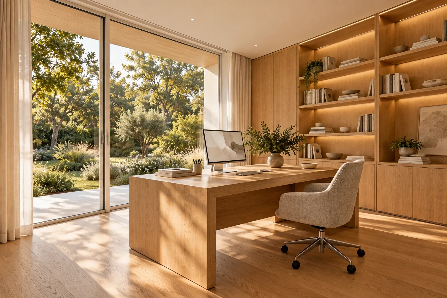 Study / library — MAISON RUBAN conceptual visualization