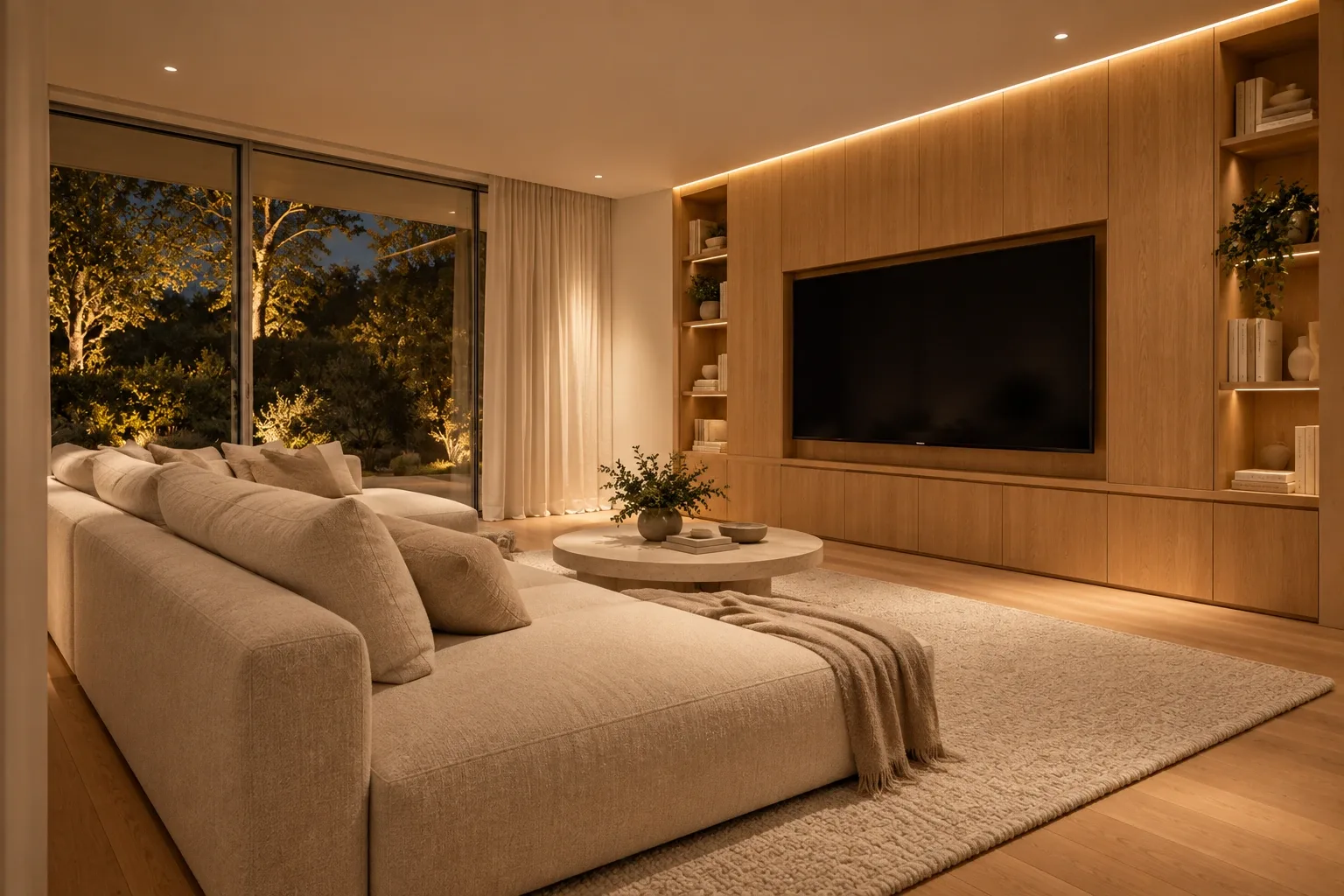 Media room — MAISON RUBAN conceptual visualization