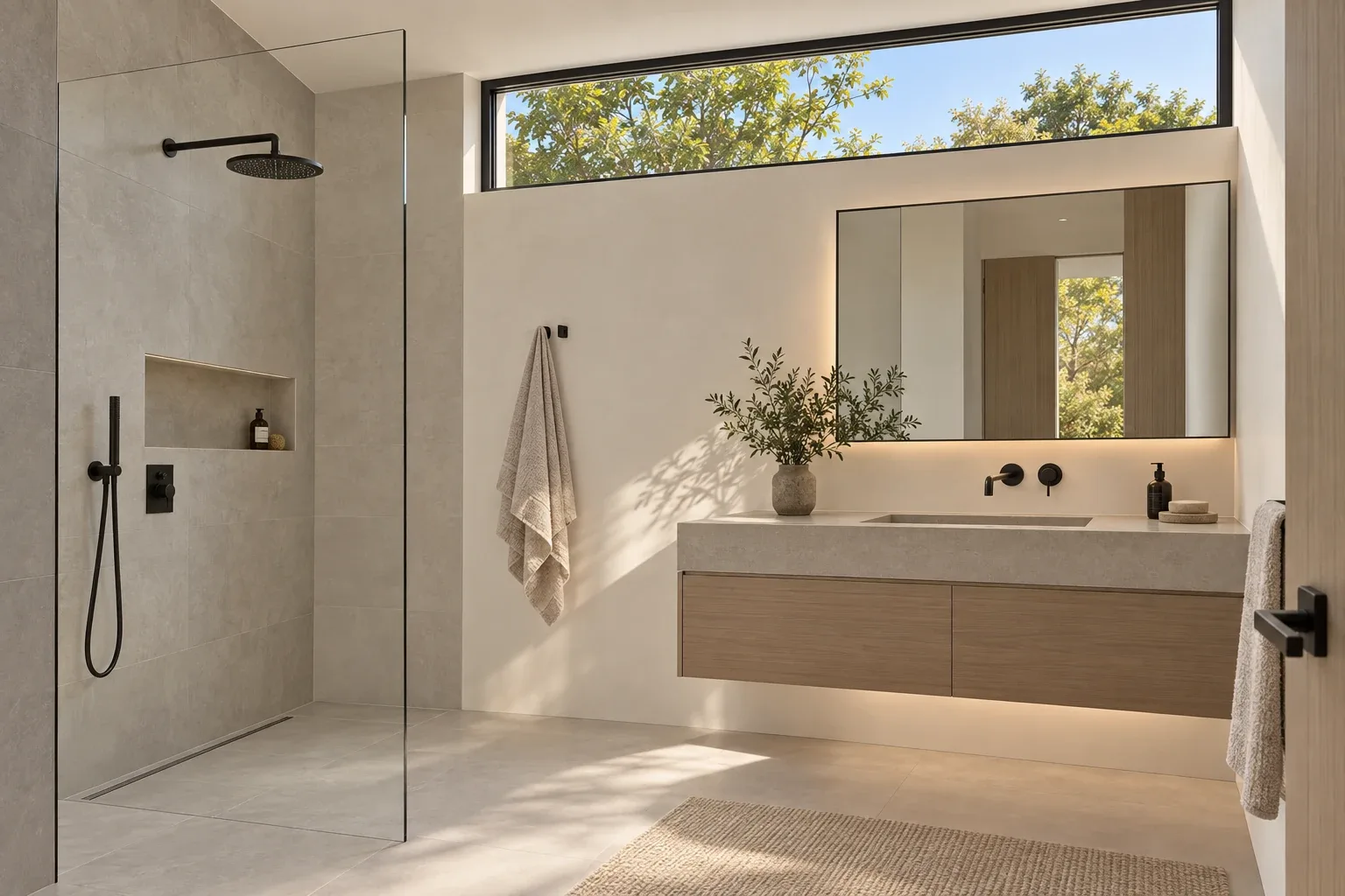 guestbath — MAISON SEREINE conceptual visualization