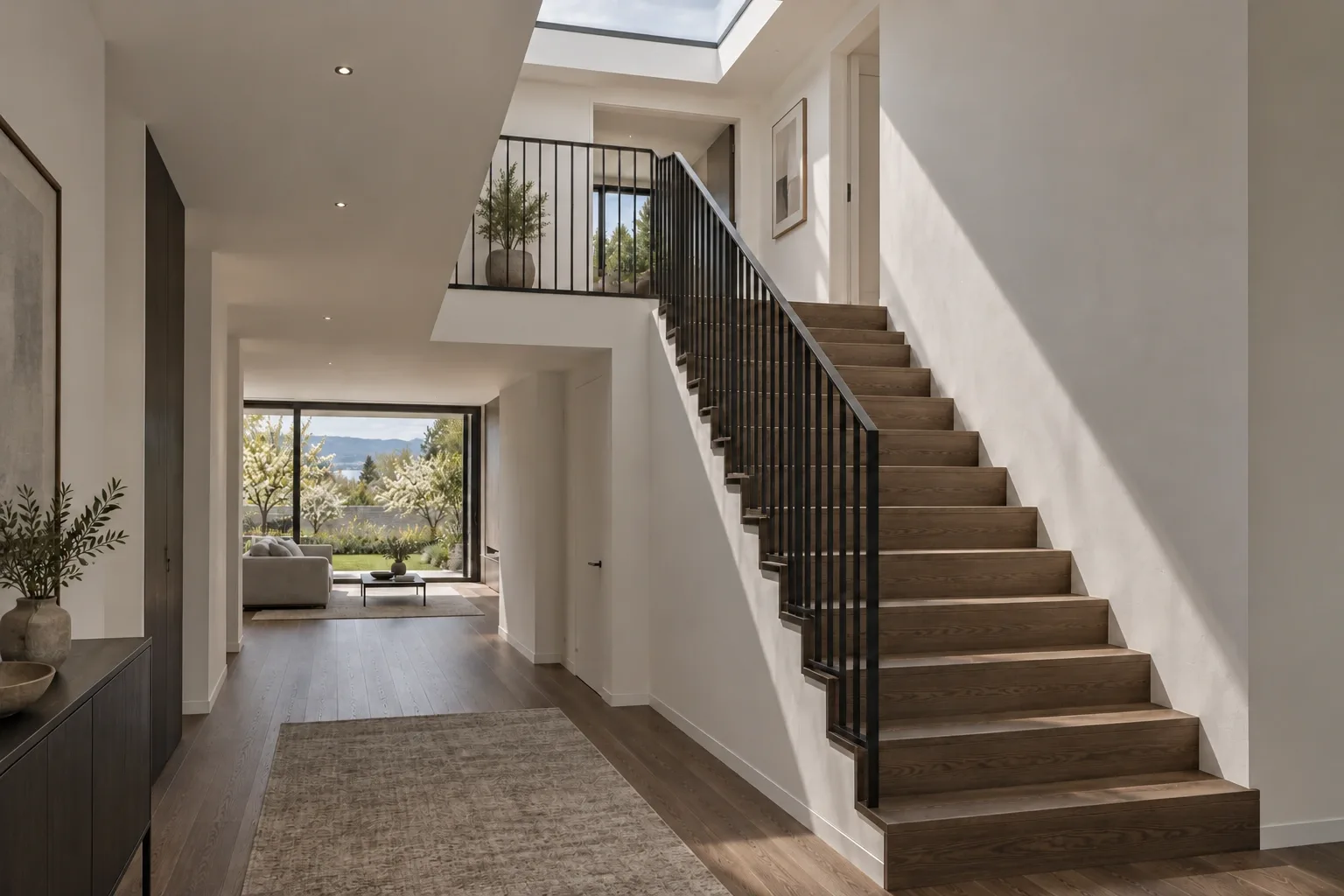 Typical home — stair — RÉSIDENCE DES CHAMPS conceptual visualization