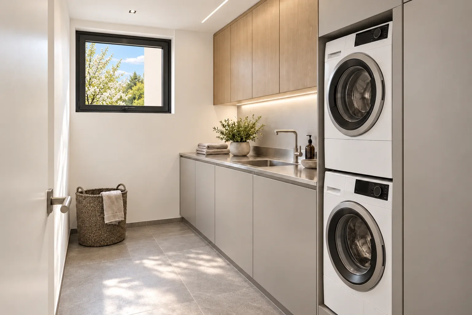 Typical home — utility — RÉSIDENCE DES CHAMPS conceptual visualization